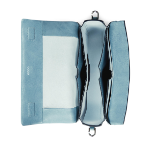 ECCO Pinch Bag L Quilted Wave Indigo