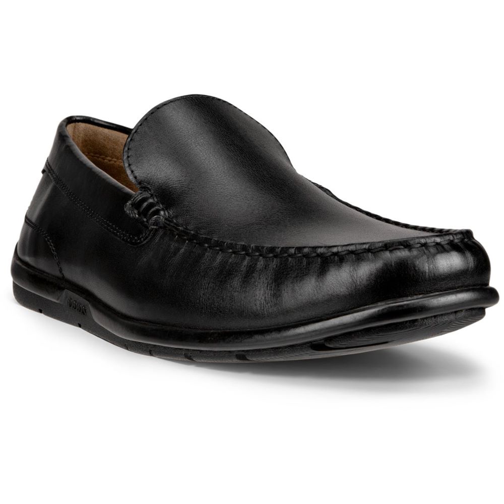 Мокасины ECCO Classic Moc 20 POC Black Verona