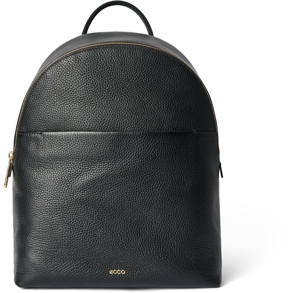 Rucsacuri ECCO Round Pack M Pebbled Leather Bag