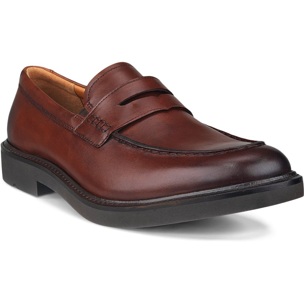 Лоферы ECCO Metropole London Cognac
