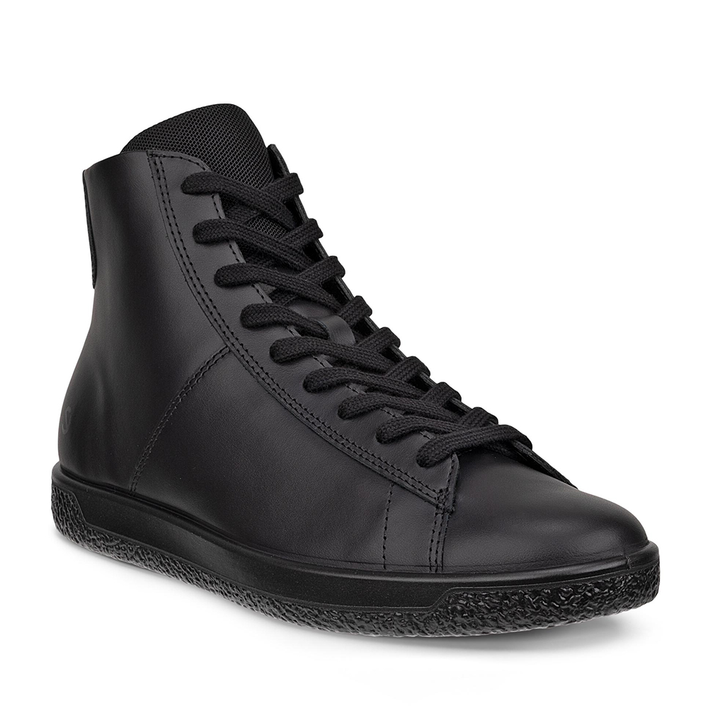 Кеды ECCO Soft 1 Black