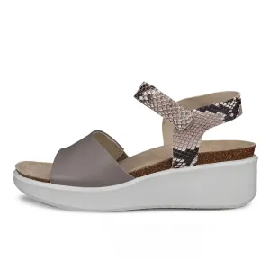 ECCO Flowt Wedge Cork Moon Rock