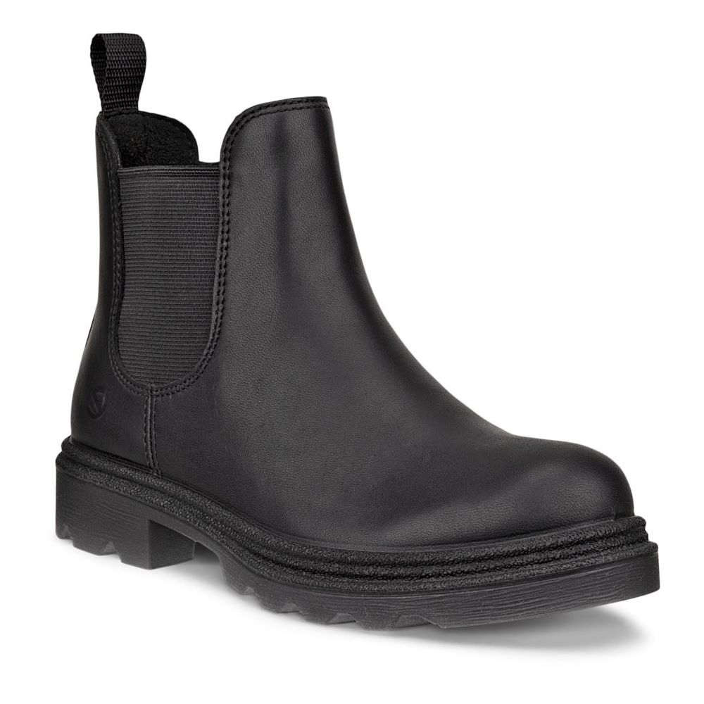 Ботинки ECCO Grainer K Black