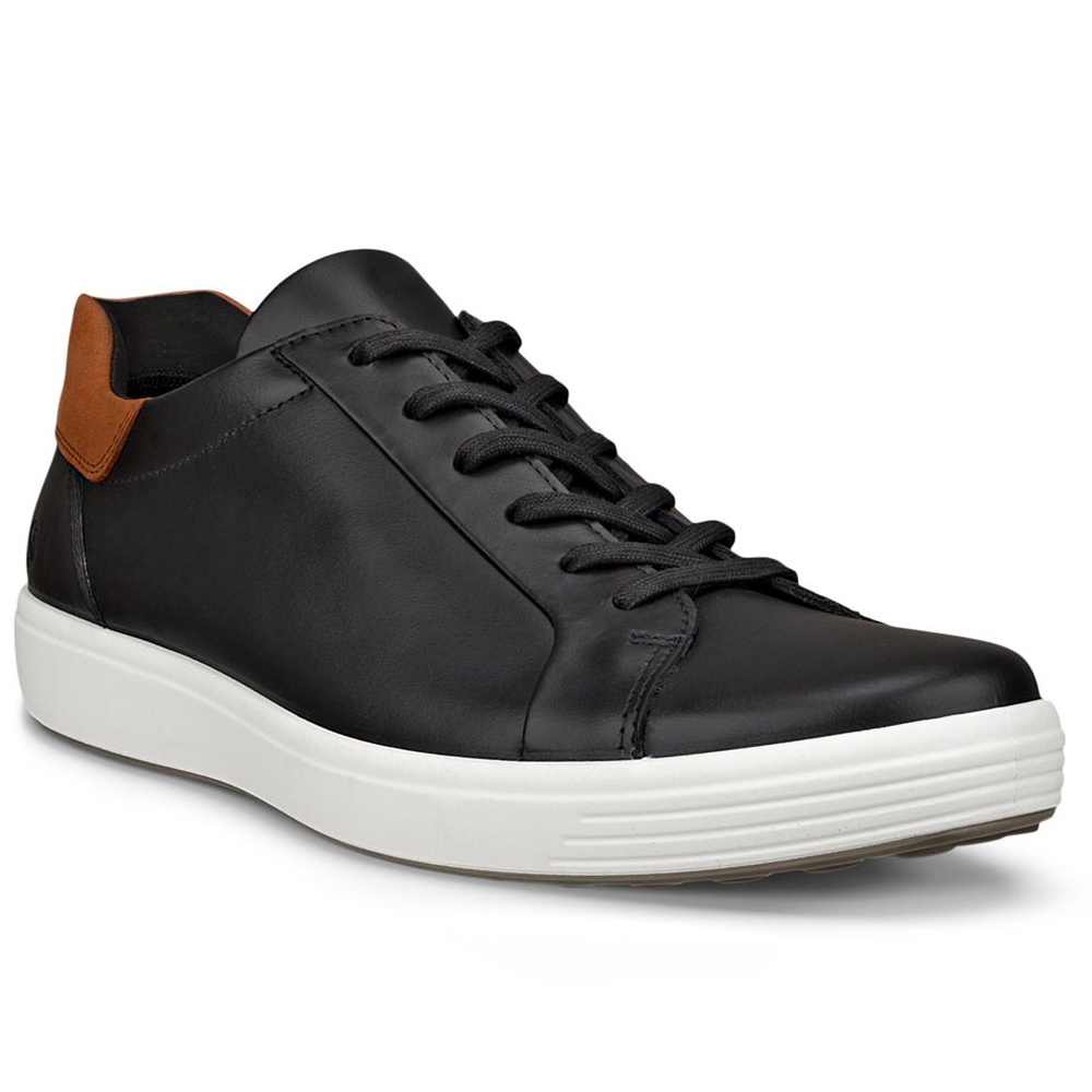Кеды ECCO Soft 7 M Black